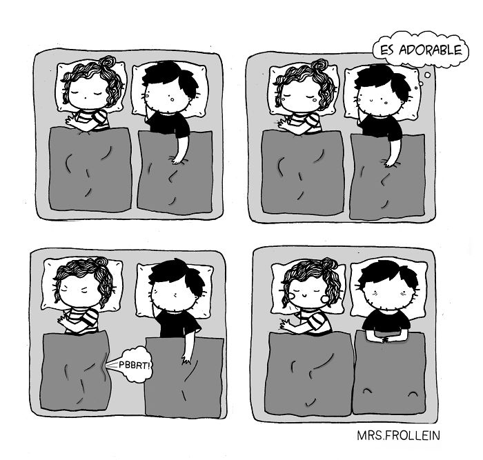 Valerie Minelli Mrs.Frollein amor humor ilustracion 18