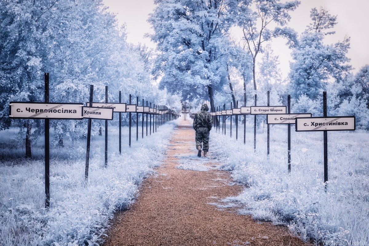 Vladimir Migutin Chernobyl fotografia infraroja 3