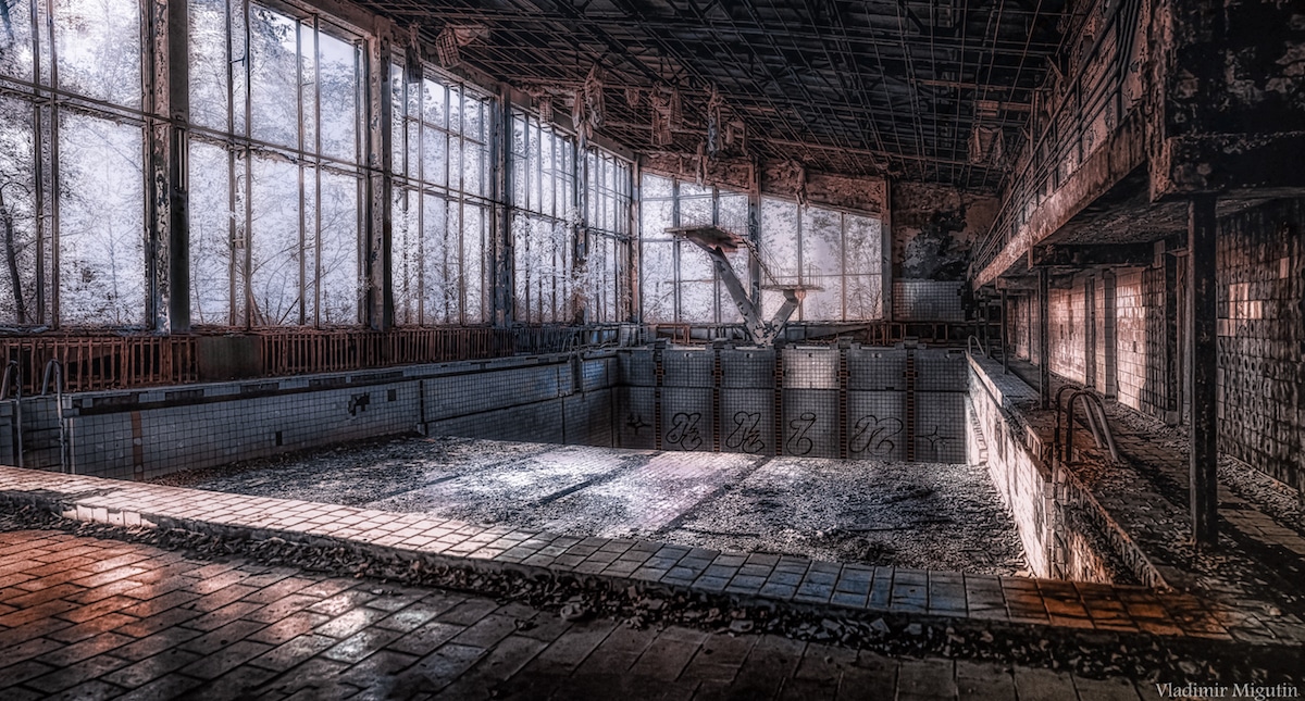 Vladimir Migutin Chernobyl fotografia infraroja 6