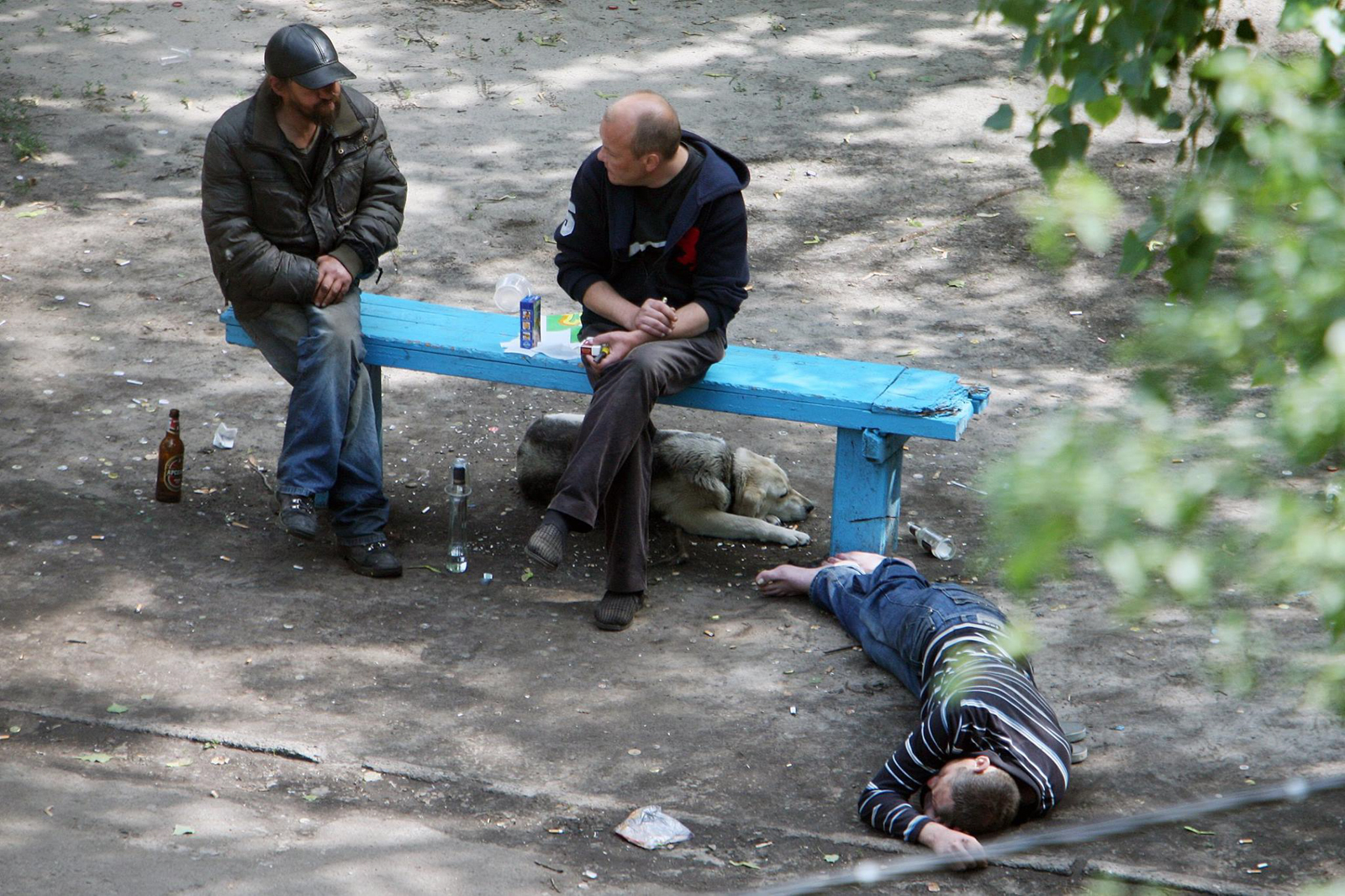 Yevgeniy Kotenko banco parque 10