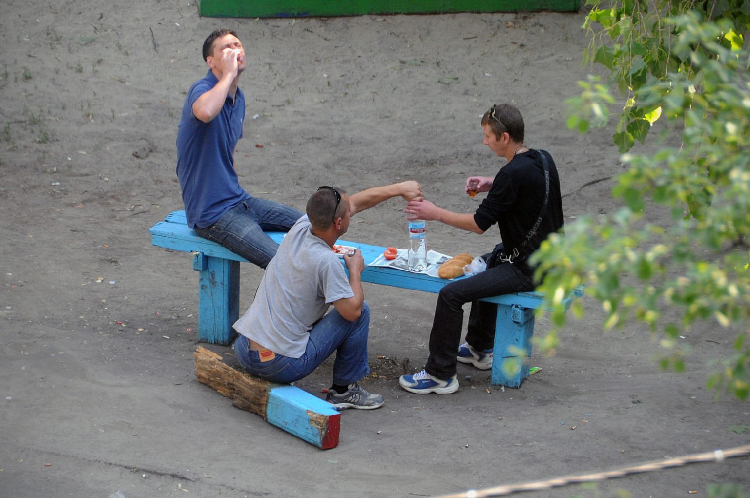 Yevgeniy Kotenko banco parque 14