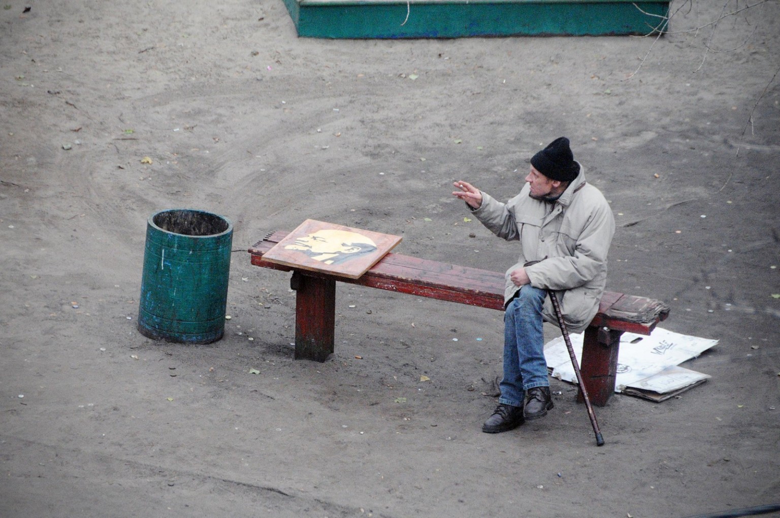 Yevgeniy Kotenko banco parque 15