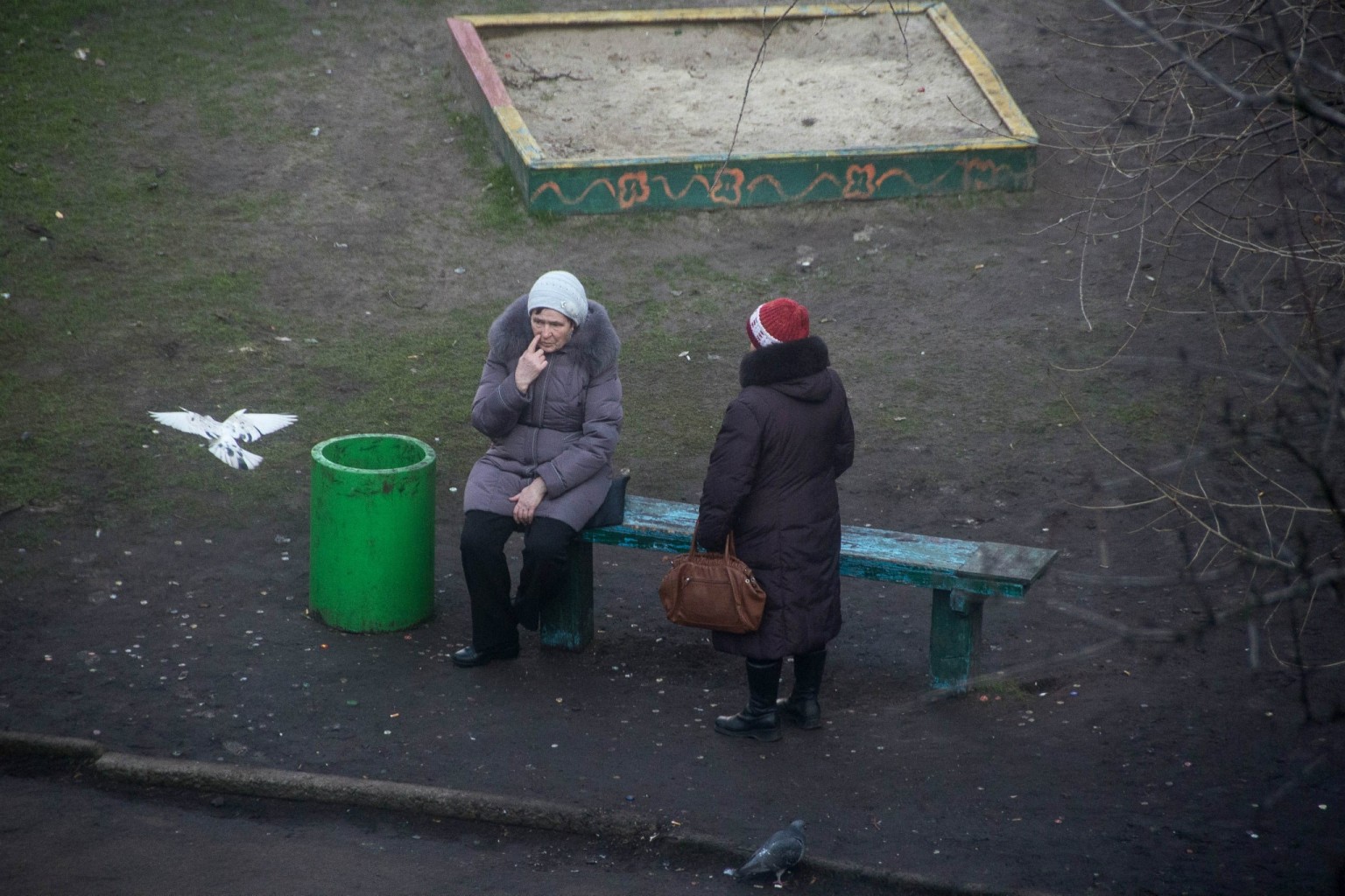 Yevgeniy Kotenko banco parque 7