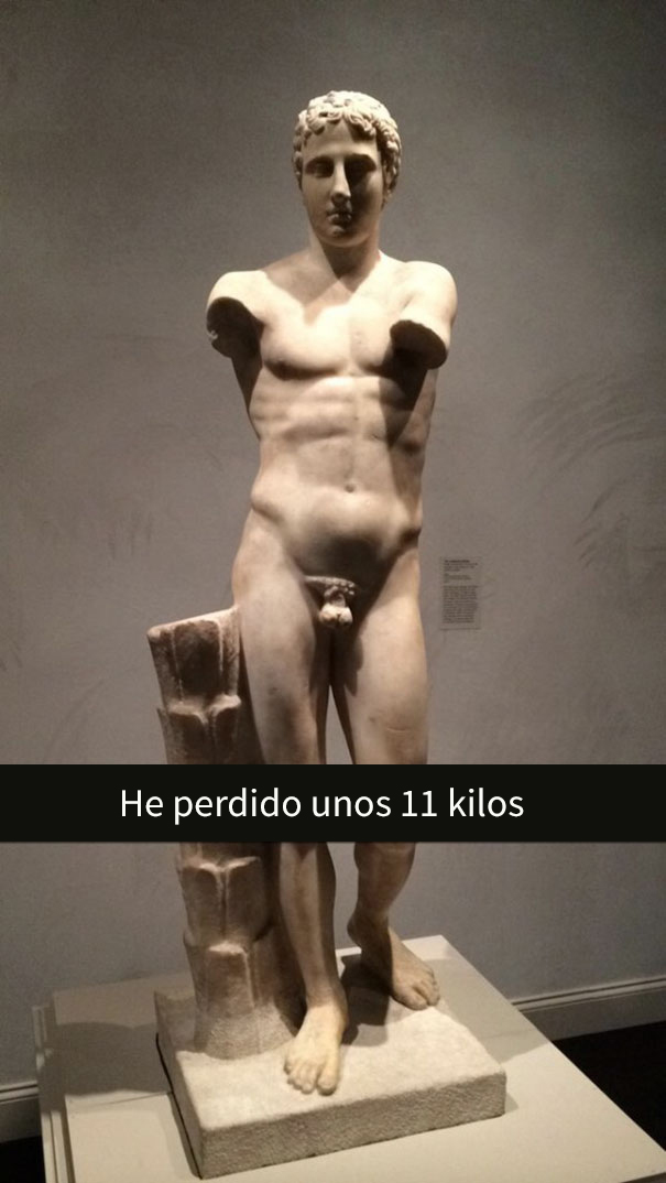 snapchats museo arte humor 11