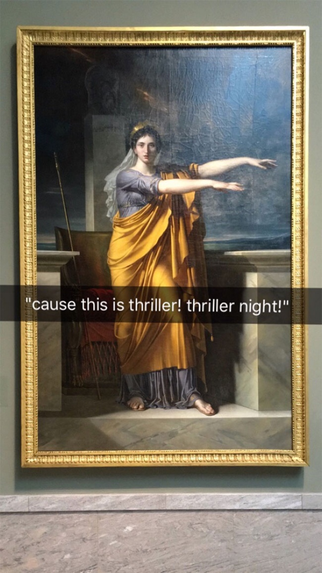 snapchats museo arte humor 16