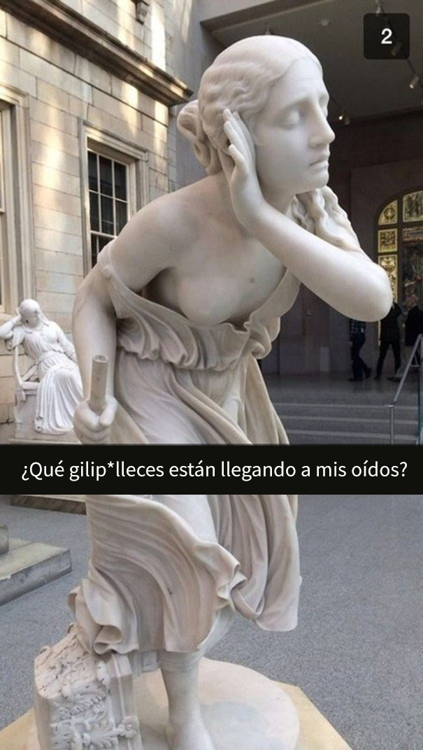 snapchats museo arte humor 5