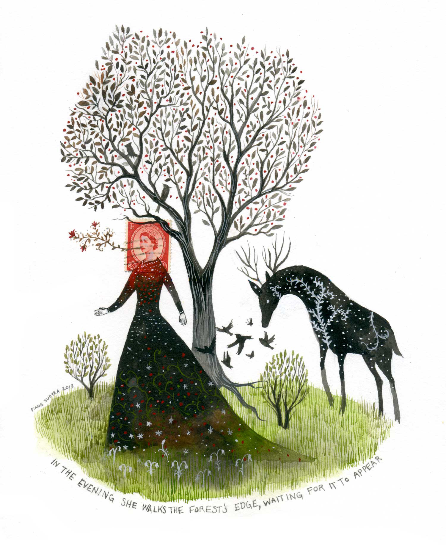 Diana Sudyka pinturas fantasía 1