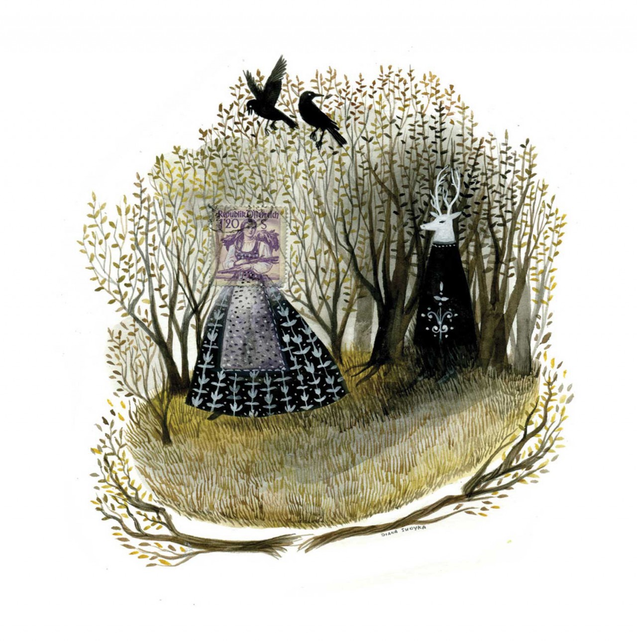 Diana Sudyka pinturas fantasía 10