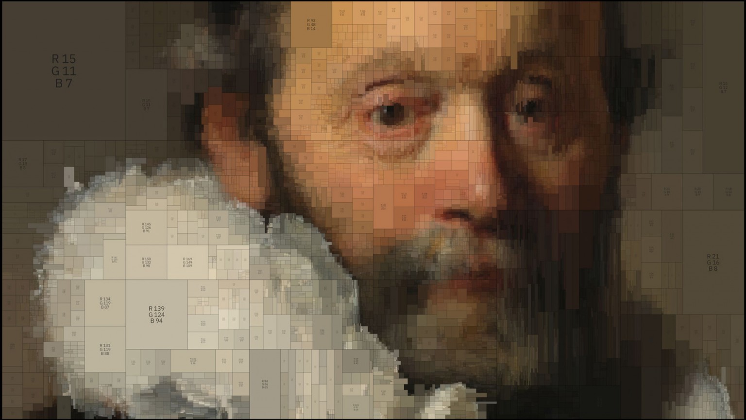 Dimitris Ladopoulos pintura algoritmo 4