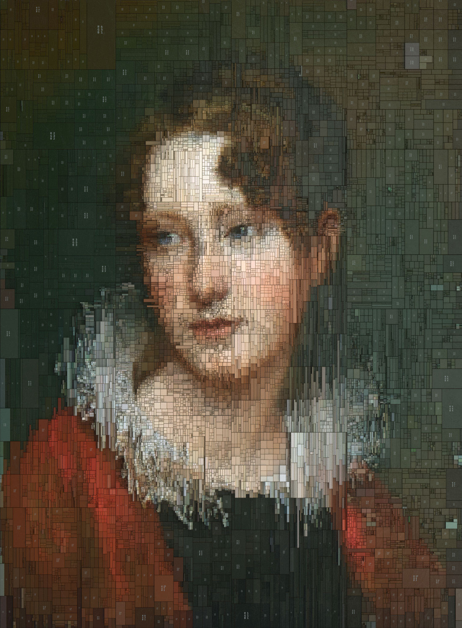 Dimitris Ladopoulos pintura algoritmo 7