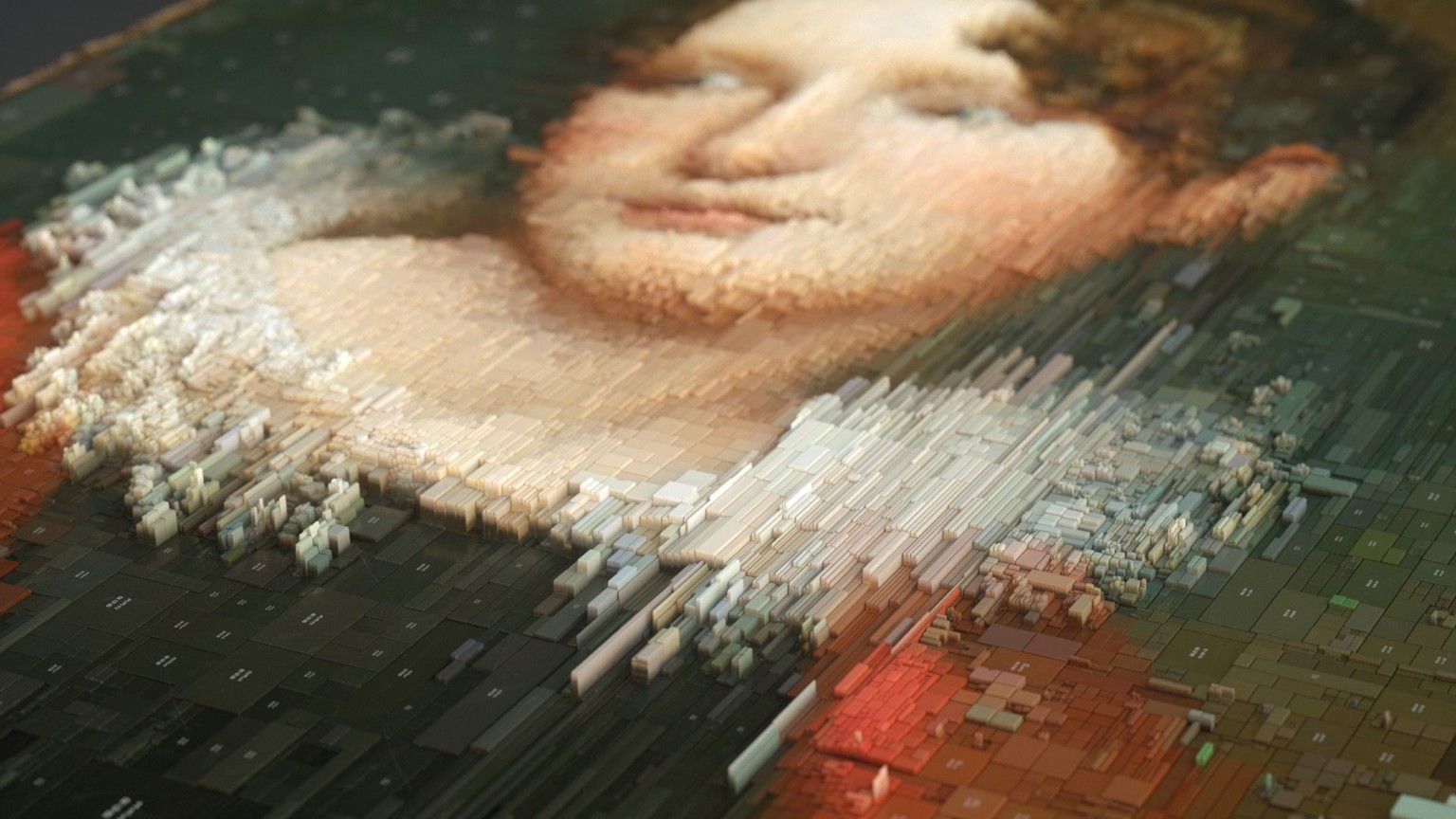 Dimitris Ladopoulos pintura algoritmo 8