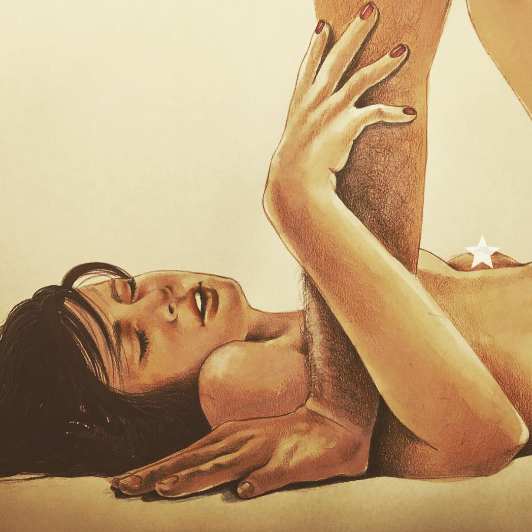 Frida Castelli pinturas erotica 13