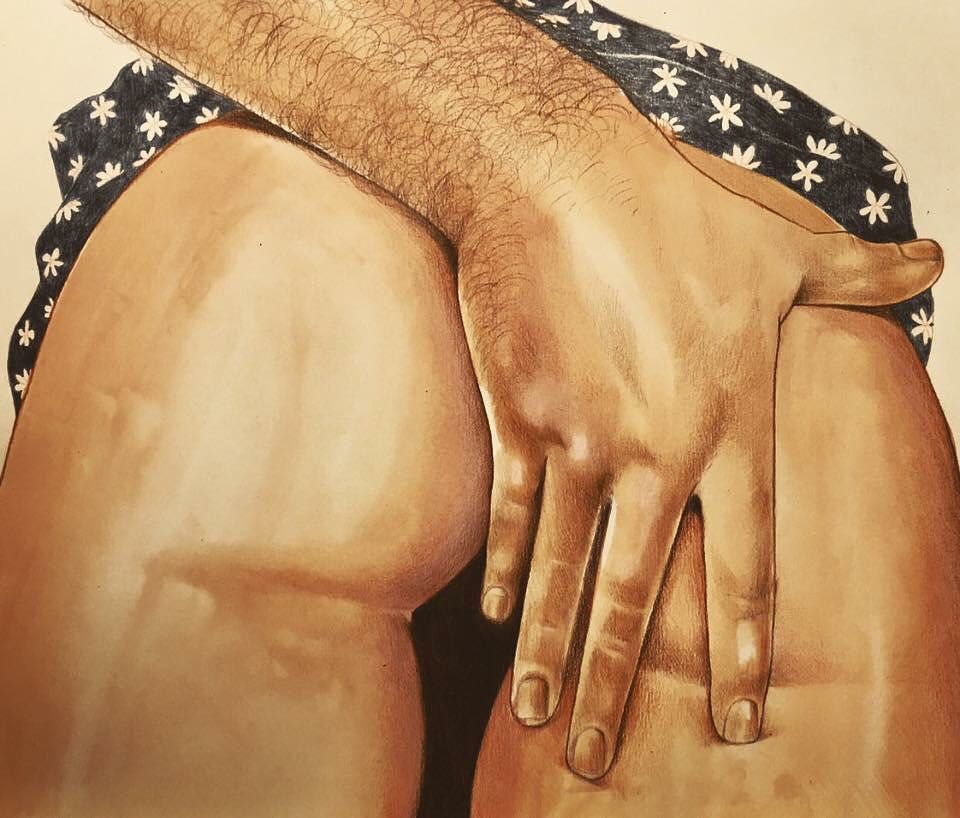 Frida Castelli pinturas erotica 14