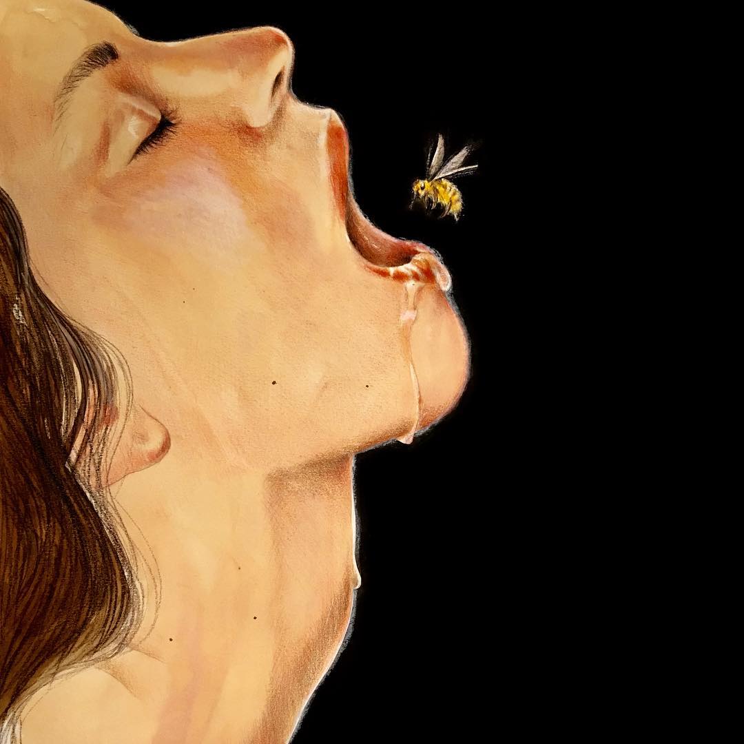 Frida Castelli pinturas erotica 17