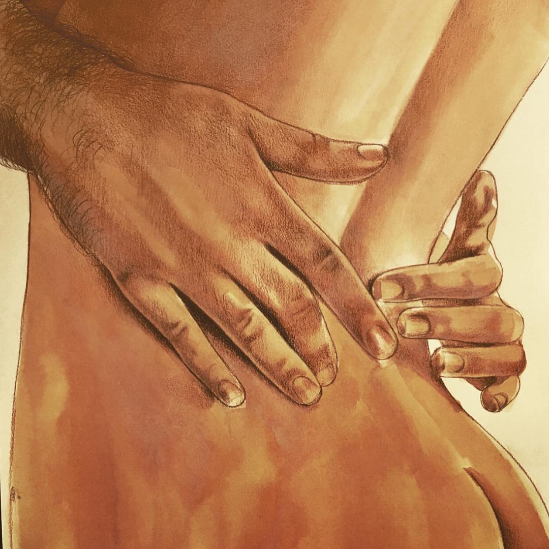 Frida Castelli pinturas erotica 18