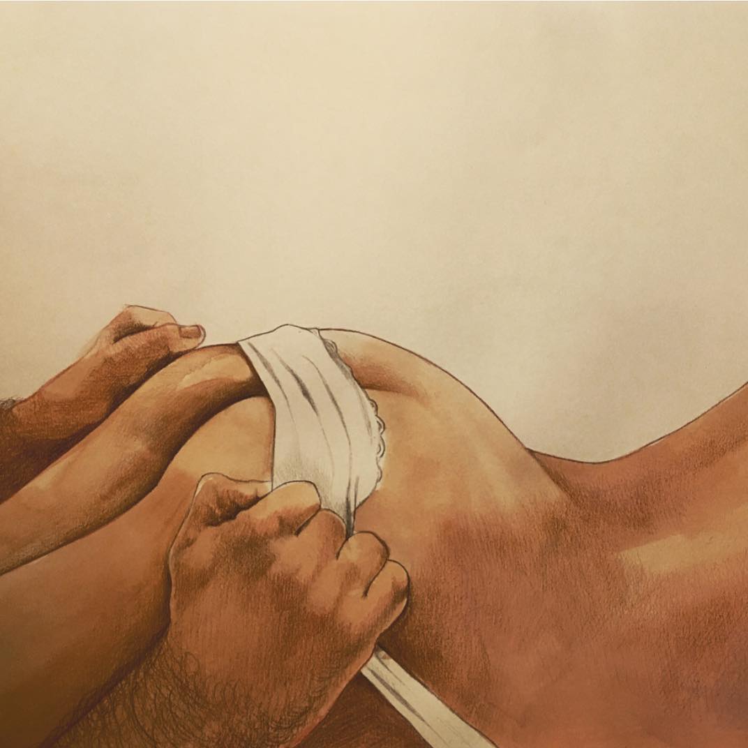 Frida Castelli pinturas erotica 22
