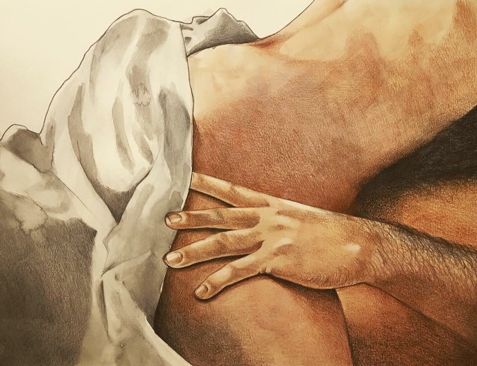 Frida Castelli pinturas erotica 25