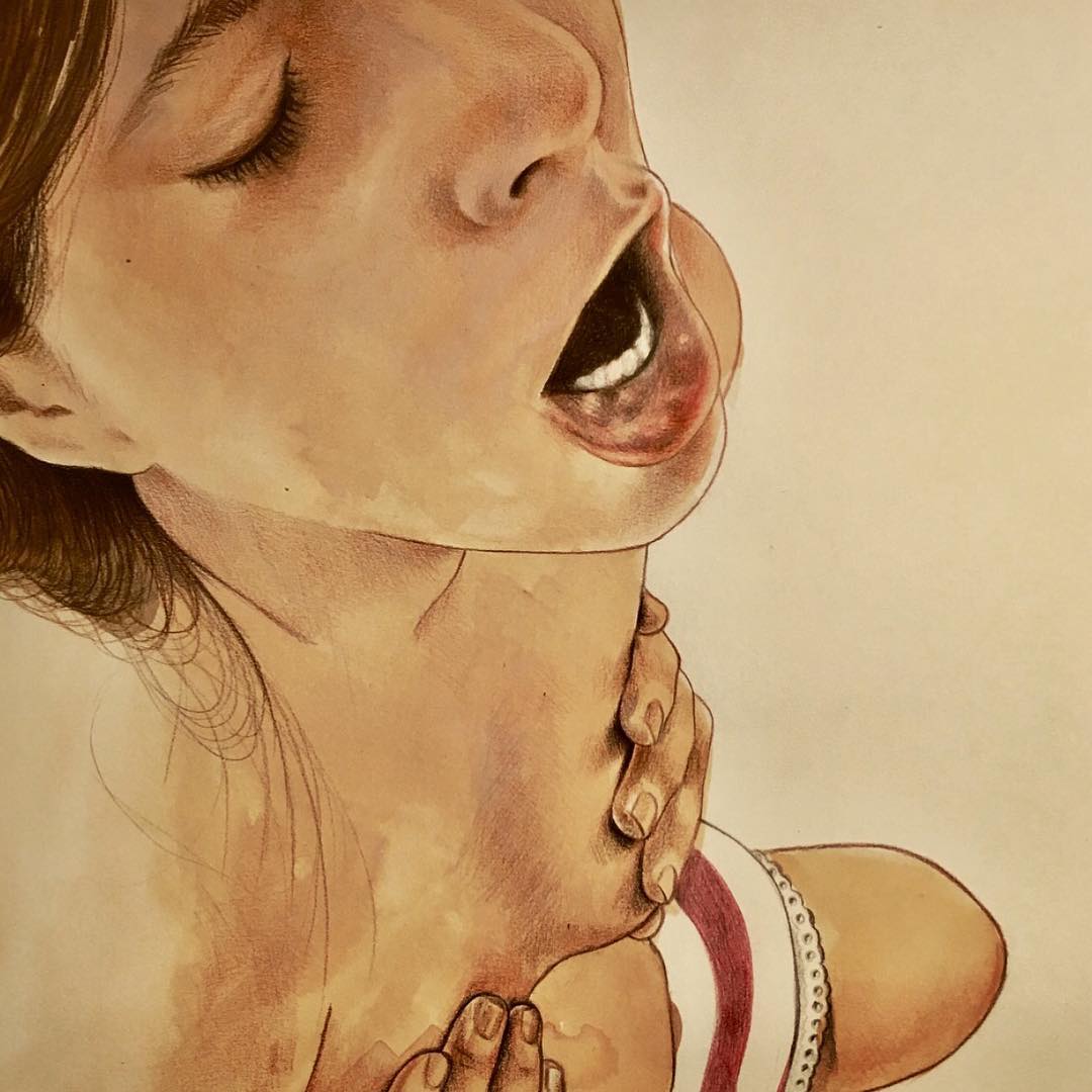 Frida Castelli pinturas erotica 26