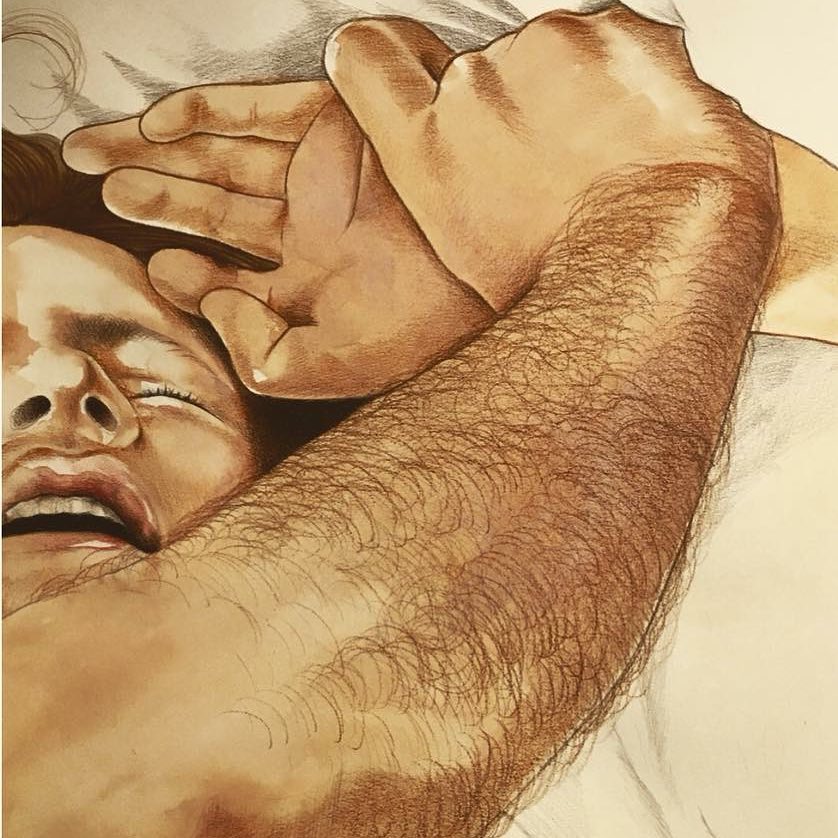 Frida Castelli pinturas erotica 28