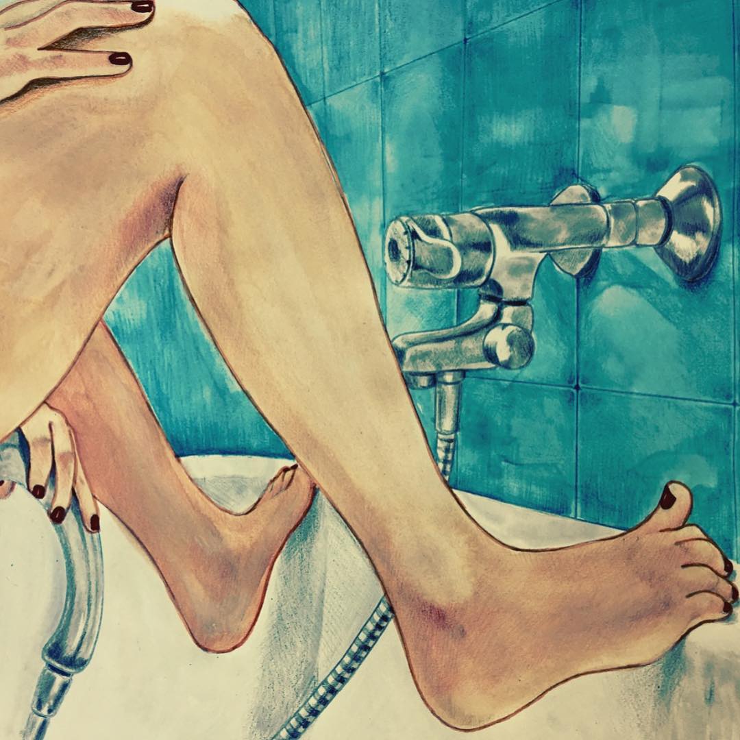 Frida Castelli pinturas erotica 3
