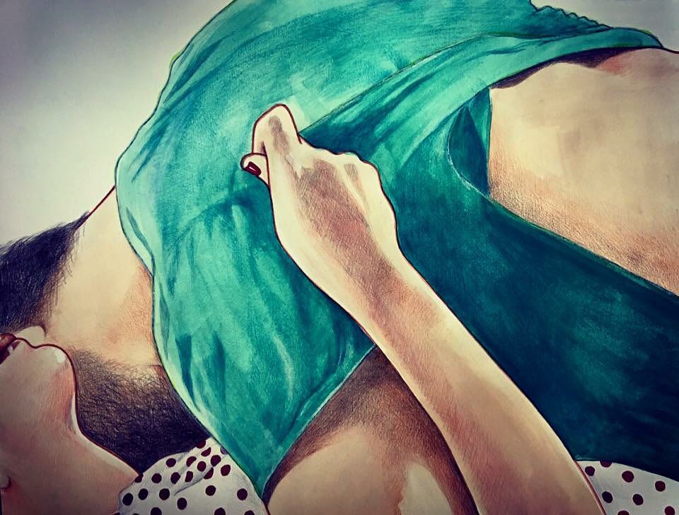 Frida Castelli pinturas erotica 4