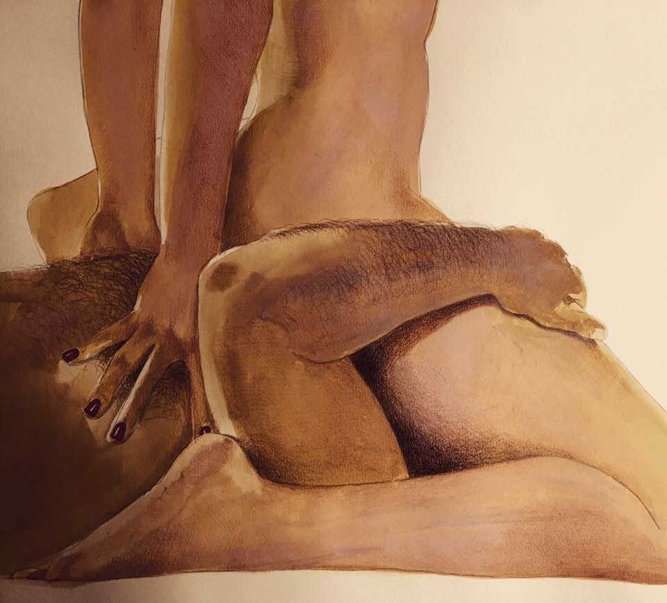 Frida Castelli pinturas erotica 6