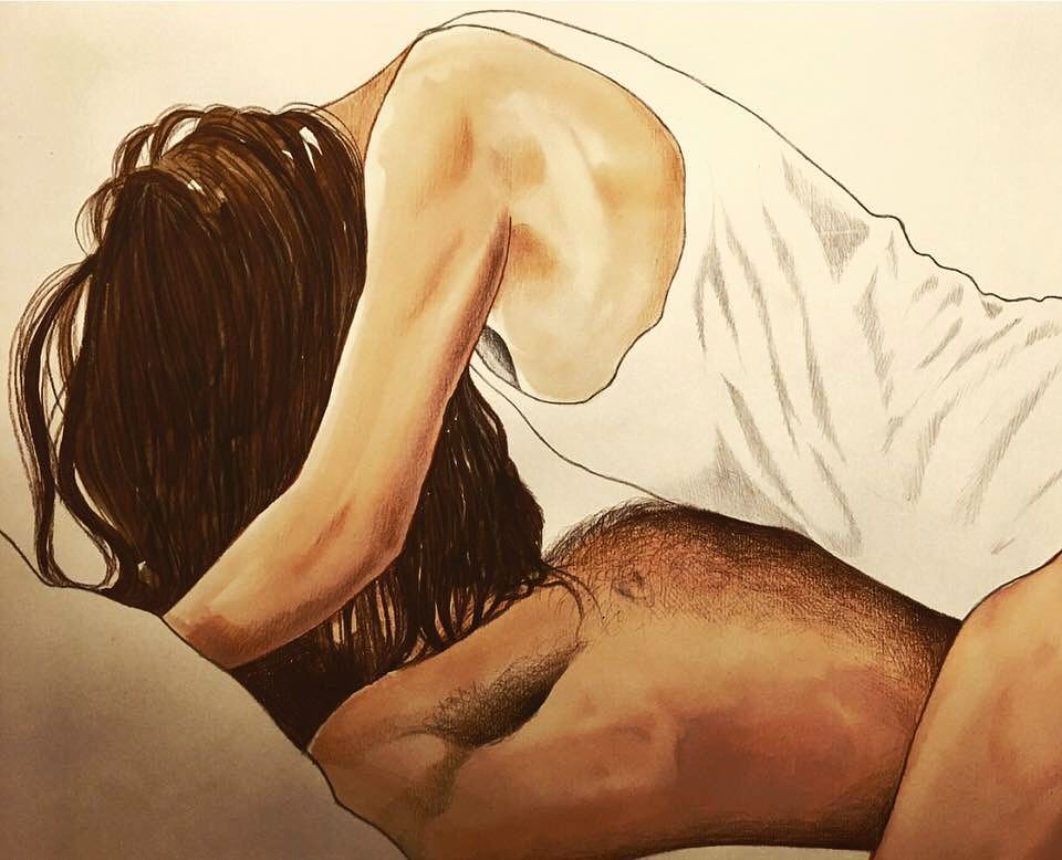 Frida Castelli pinturas erotica 9