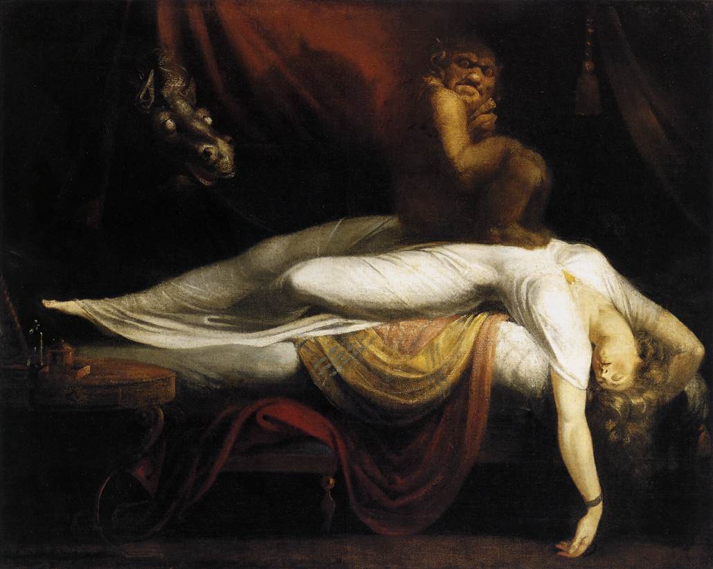 Johann Heinrich Füssli La pesadilla cultura inquieta