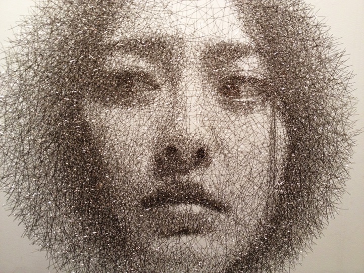 Seung Mo Park retratos alambre 8