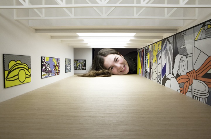 Tezi Gabunia instalación Louvre 11