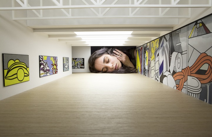 Tezi Gabunia instalación Louvre 12