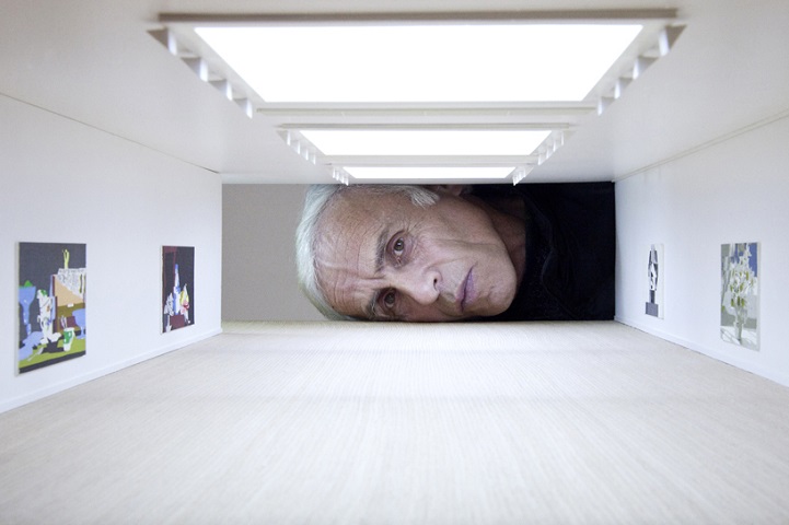 Tezi Gabunia instalación Louvre 2
