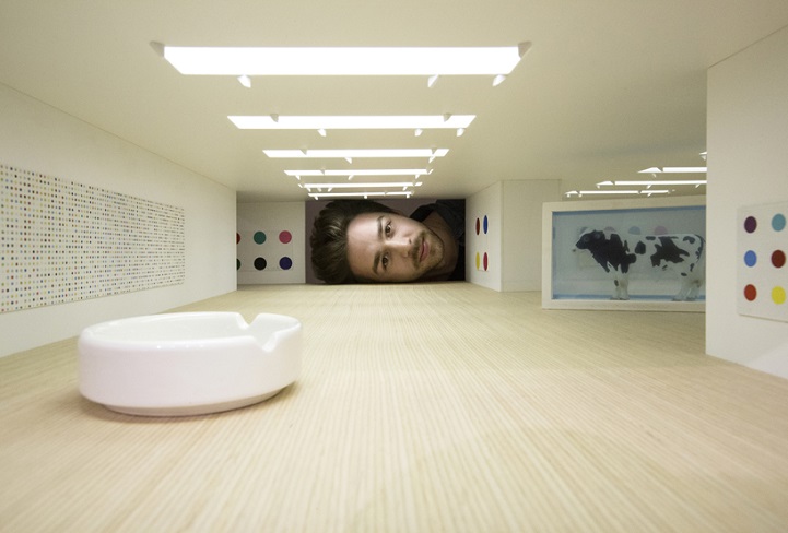 Tezi Gabunia instalación Louvre 8