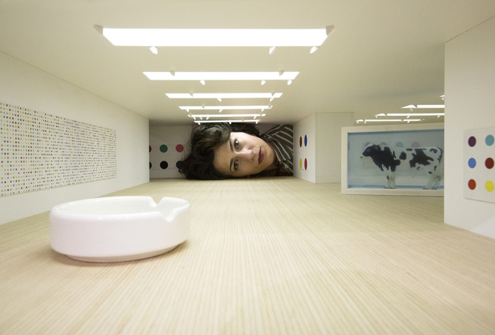 Tezi Gabunia instalación Louvre 9