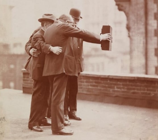 Diciembre de 1920: El primer selfie