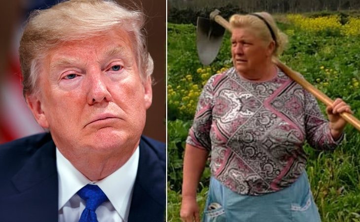 Dolores Leis la señora gallega que se parece a Trump.