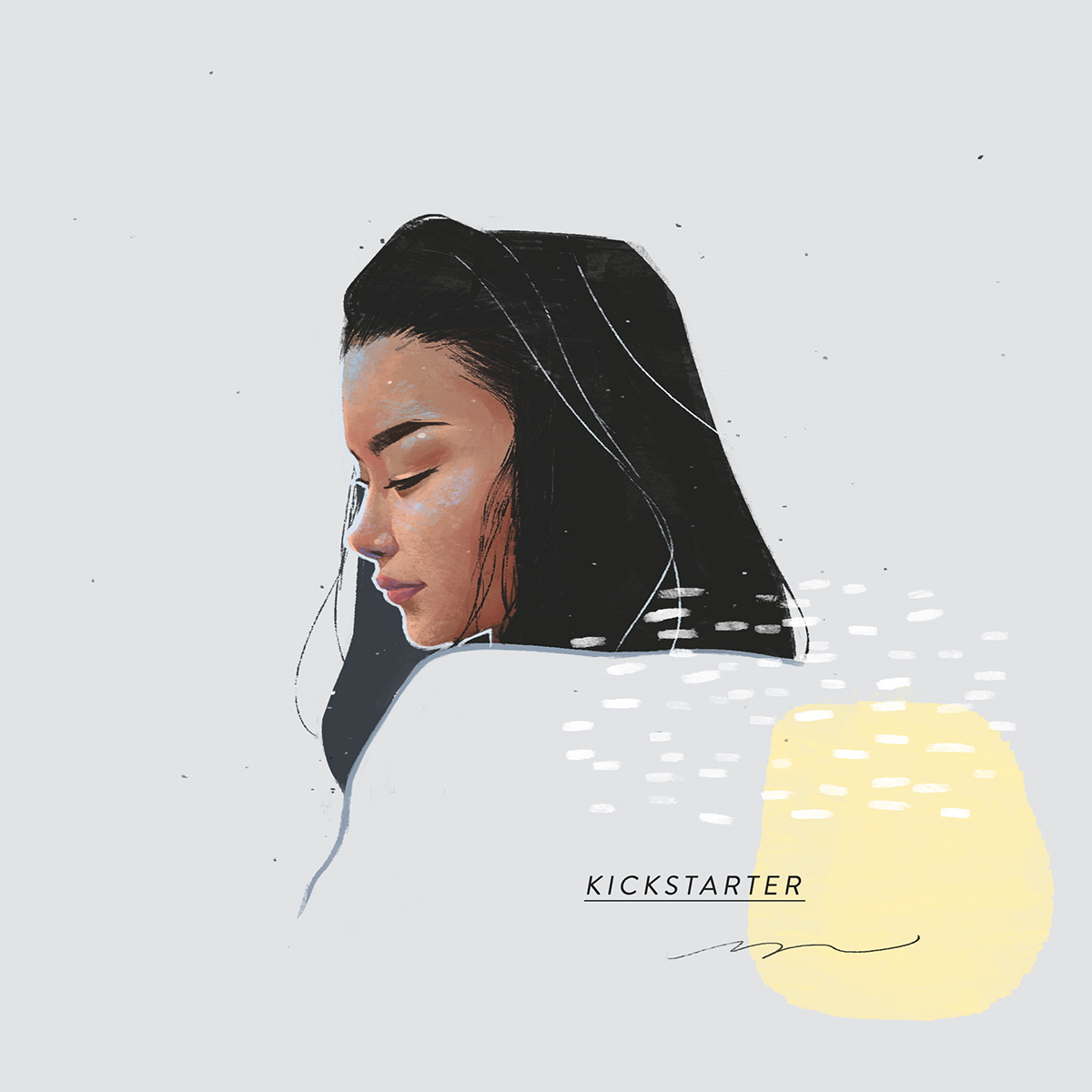 Retratos femeninos ilustrados por Janice Sung