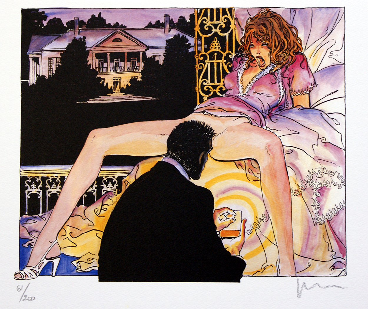 Milo Manara comic erotico