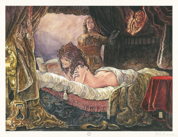 Milo Manara comic erotico