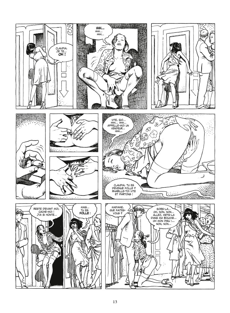 Milo Manara comic erotico