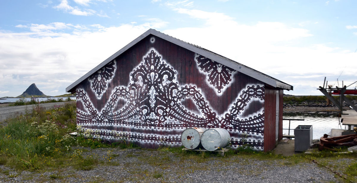 NeSpoon arte urbano mural 8