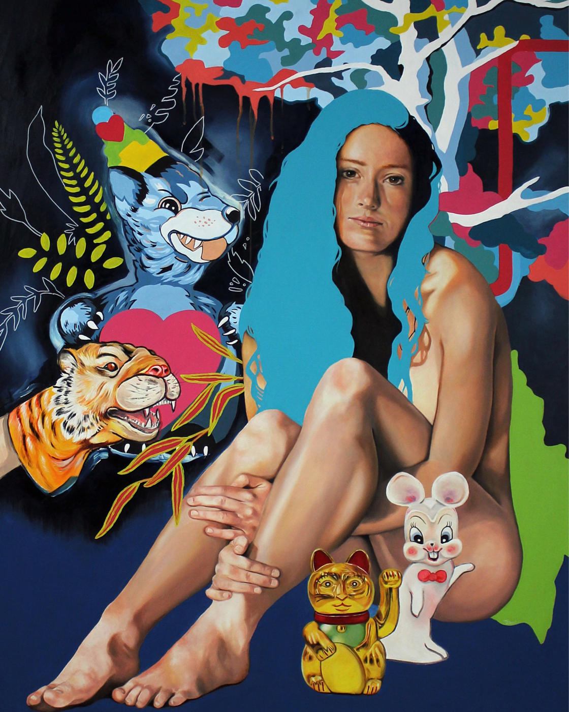 Teresa Duck pintura sensual 11