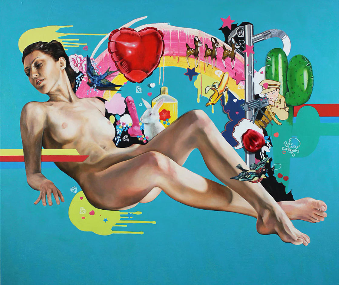 Teresa Duck pintura sensual 3