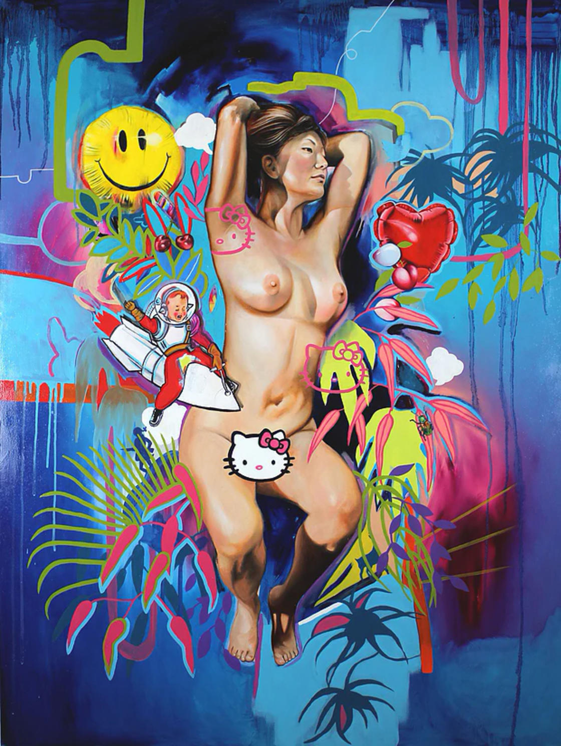 Teresa Duck pintura sensual 6