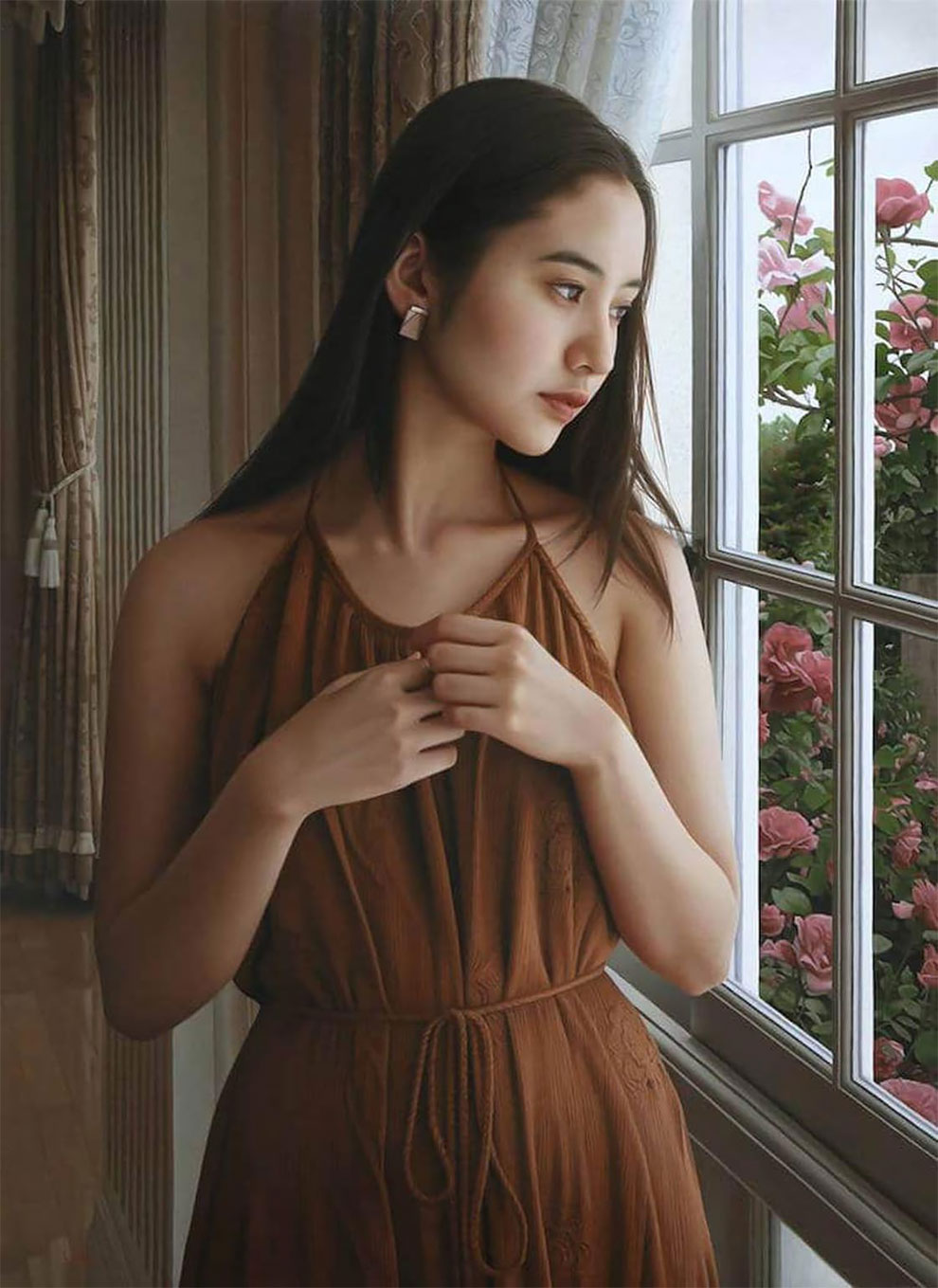 Yasutomo Oka pintura hiperrealista