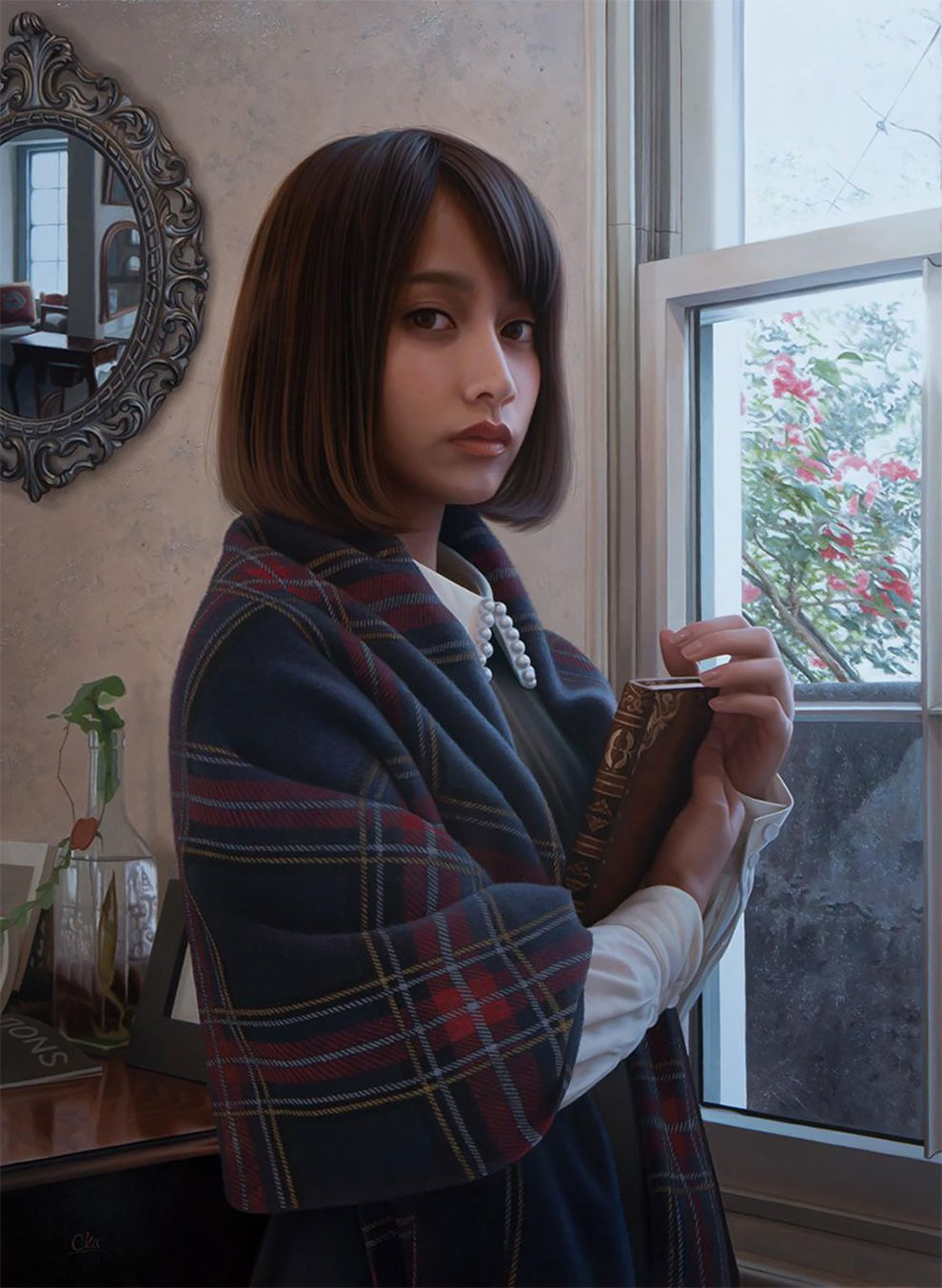 Yasutomo Oka pintura hiperrealista