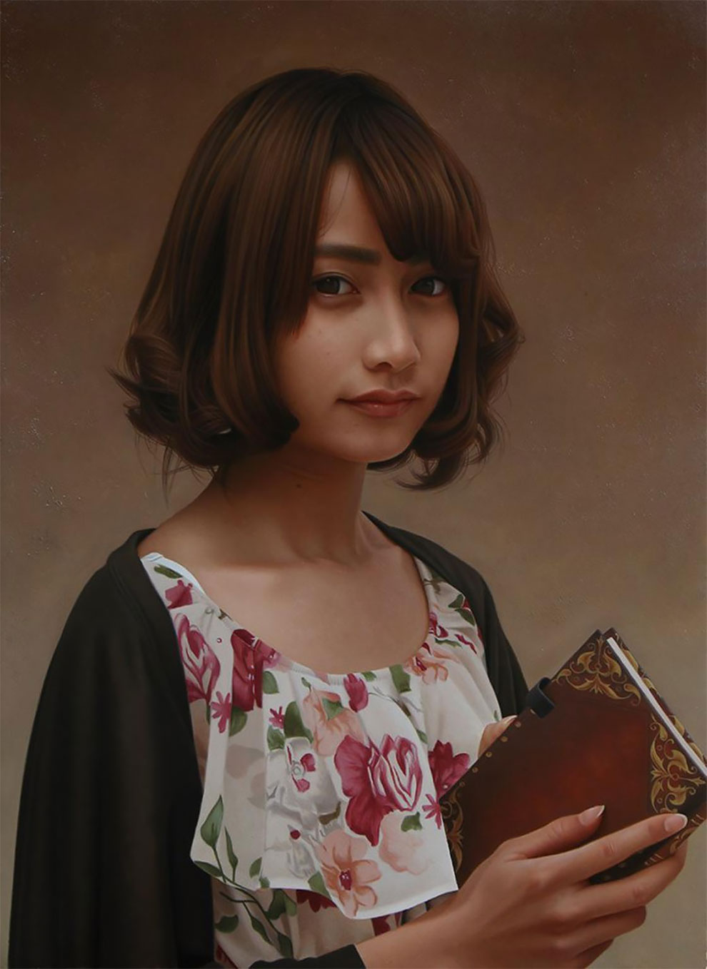 Yasutomo Oka pintura hiperrealista