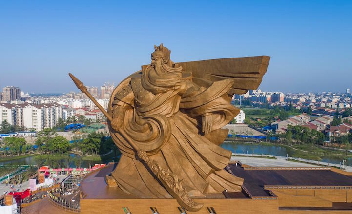 dios de la guerra escultura china 3