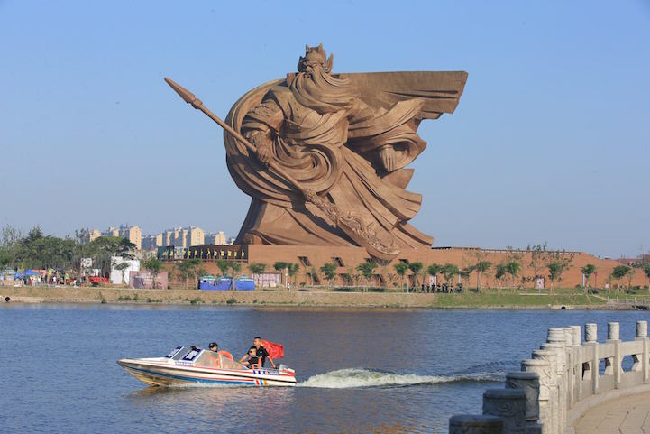 dios de la guerra escultura china 4