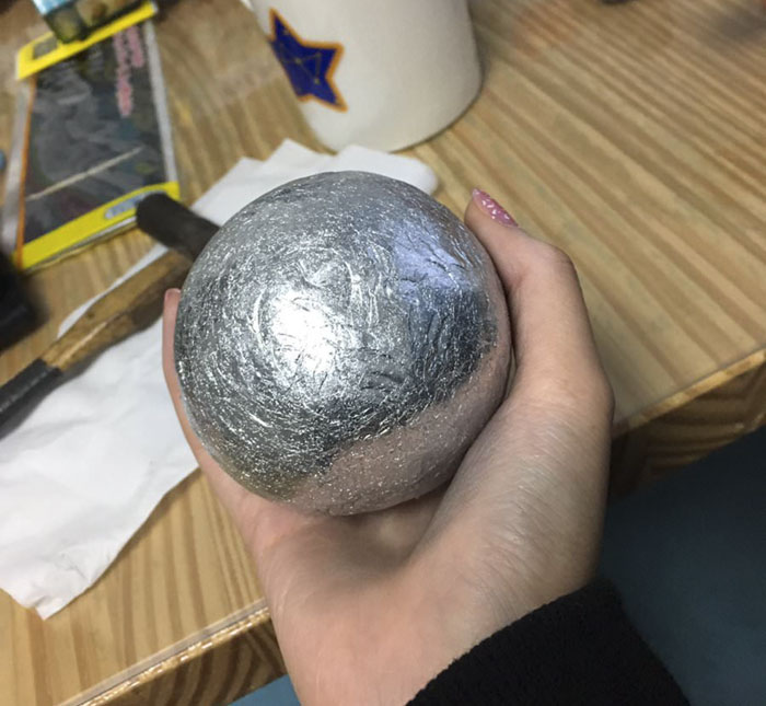 pelotas de papel de plata Japon 7
